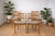 Set of four Danish Mid Century Modern dining chairs, c. 1960’s featuring warm solid teak frames with gently curved backs...