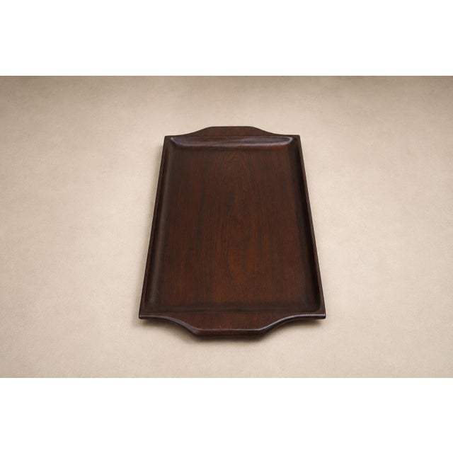 1960s Brazilian Modern Serving Tray in Jacarandá, by Jean Gillon for WoodArt For Sale - Image 15 of 17