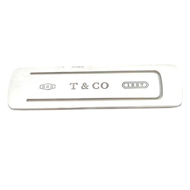 Contemporary 1990s Tiffany & Co. Sterling Silver T & Co "1837" Bookmark For Sale - Image 3 of 9