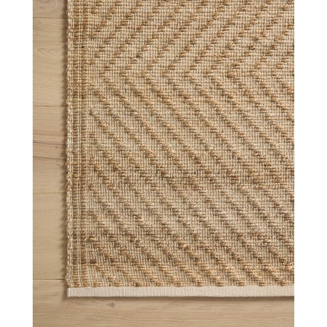 2020s Angela Rose x Loloi Colton Natural / Ivory 4'-0" x 6'-0" Accent Rug For Sale - Image 5 of 9