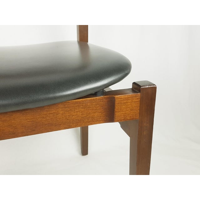 Model 104 Dining Chairs by G. Frattini for Cassina, 1960s, Set of 6 For Sale - Image 14 of 17