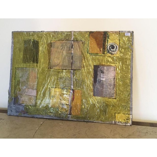 Ermete Lancini, Abstract Collage, 1967, Mixed Media For Sale - Image 12 of 18