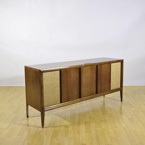 Stereo Console with Wood Turntable from Admiral, 1950s For Sale - Image 3 of 9