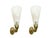 Italian Art Deco Brass Sconces with Murano Glass Shade, 1930s, Set of 2 For Sale - Image 18 of 18