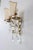 Metal Sconces in Gilded Bronze and Crystal, 1980s, Set of 2 For Sale - Image 7 of 10