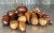 Mid 20th Century Vintage Boho Collection of Wood Fruit- 14 Pieces For Sale - Image 5 of 5