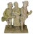 Carved Stone Statue of Children Standing and Singing For Sale