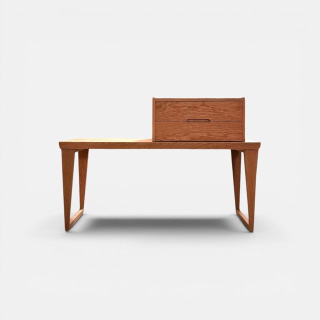 Vintage Bench with Drawer by Kai Kristiansen for Aksel Kjersgaard, 1960s, Set of 2 For Sale - Image 16 of 16