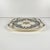 Square plate/dish by Longchamp, "Diane" pattern, polychrome earthenware, late 19th century. Dimensions: 26 x 26 cm Height:...