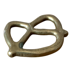 Vintage Brass Pretzel