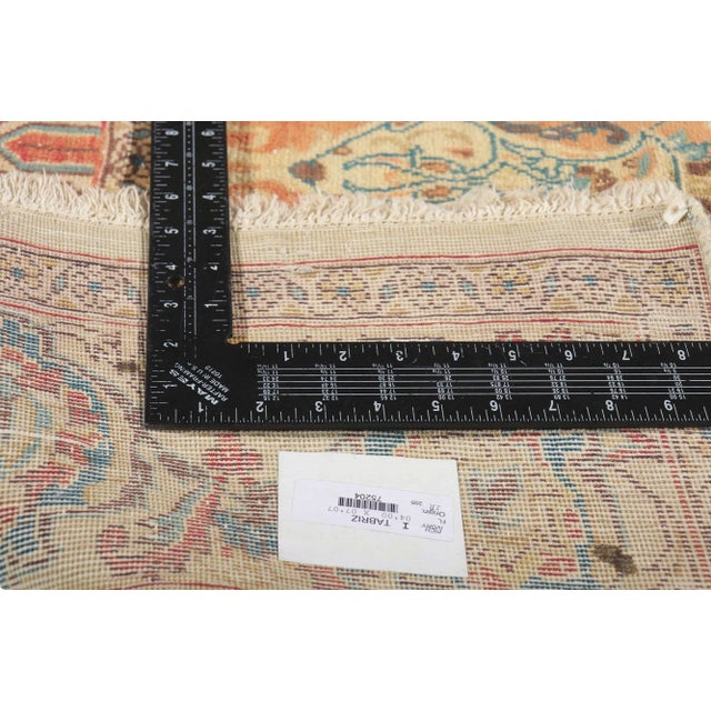 Traditional Vintage Persian Tabriz Rug, 04'00 X 07'07 For Sale - Image 3 of 10