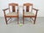 Art Deco Haagse School Armchairs in Oak and Ebony, 1920s, Set of 2 For Sale - Image 14 of 15
