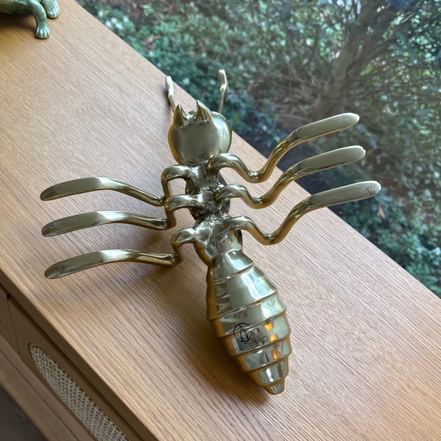 Oversized Polished Gold Ant Sculpture by Nima Oberoi For Sale In New York - Image 6 of 10