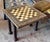 1960s Vintage Marquetry Wood and Mother of Pearl Inlay Folding Game Table For Sale - Image 5 of 10