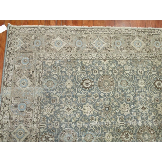 Antique Persian Tabriz - 9' x 12'8" For Sale - Image 17 of 18