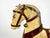 Wood Carved Wooden Hand-Painted Horse on Wheels, 1900s For Sale - Image 7 of 18