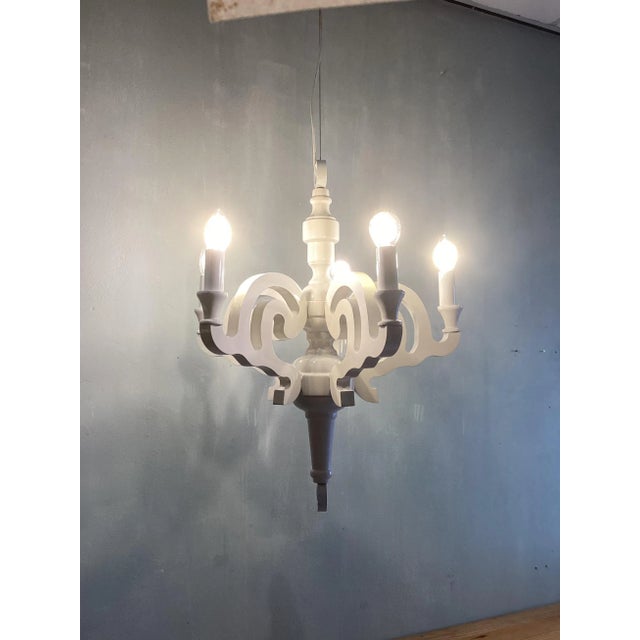 Paper Chandelier attributed to Studio Job for Moooi, 1990s For Sale - Image 4 of 7