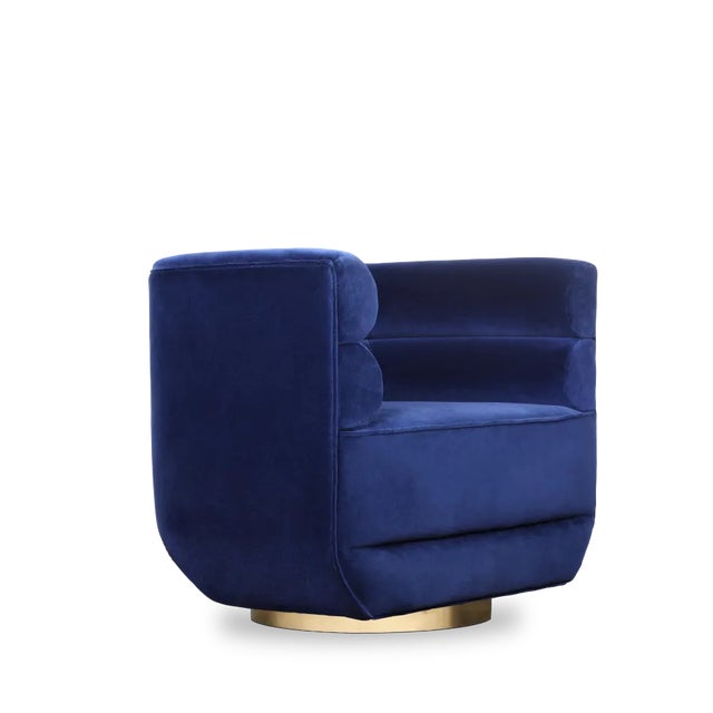 Inspired by the mid-century retro designs, Loren features a simple and sophisticated design. Loren armchair has a swivel...