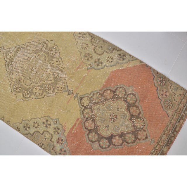 Vintage Handknotted Hallway Runner Rug For Sale In Phoenix - Image 6 of 10