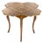 Small Folding Table in Metal and Wood, Italy, 20th Century For Sale