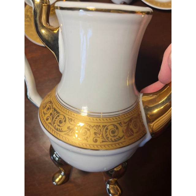 Vintage Demitasse Coffee or Tea Set For Sale - Image 10 of 12