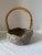 1980s Vintage Hand-Made Pottery Bowl With Bamboo Handle For Sale - Image 5 of 9