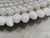 Off-white Handcrafted Coastal Style Round Seashell Mirror For Sale - Image 8 of 12