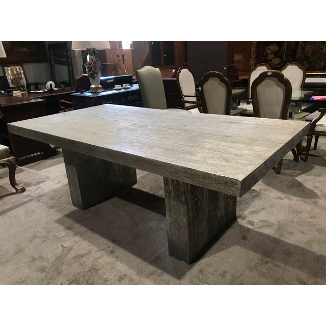 Z Gallerie Timber Dining Table Chairish