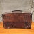 Zenith 1950s Zenith Brown Bakelite Portable Radio Nonworking Mid Century Art Deco For Sale - Image 4 of 8