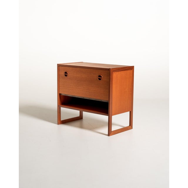 Domino Record Cabinet by Arne Wahl Iversen, 1961 For Sale - Image 3 of 10