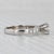 Modern 0.75ctw Round Diamond Engagement Ring 14k White Gold Size 5 Vs2 For Sale - Image 3 of 8