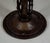 1920s Daum Nancy French Art Deco Table Lamp 1920s - Orange Marmorean Glass & Wrought Iron For Sale - Image 5 of 6