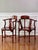 Pair of Chinese Rosewood Corner Chairs With Mother-of-Pearl Inlay, C. 1940 For Sale - Image 9 of 18