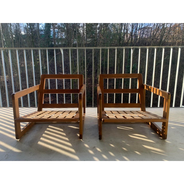 Mid-Century Danish Lounge Chairs, 1970s, Set of 2 For Sale - Image 16 of 18