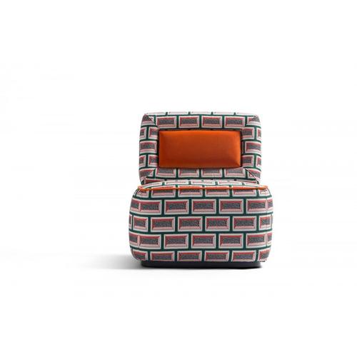 Mika armchair in solid beech, particle board and hr foam by popus editions. Dimensions: w 63 x d 67 x h 67 cm. Materials:...
