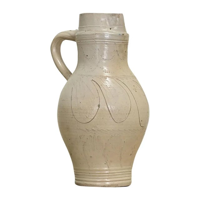 White French Vintage Earthenware Pottery Jar For Sale - Image 8 of 8