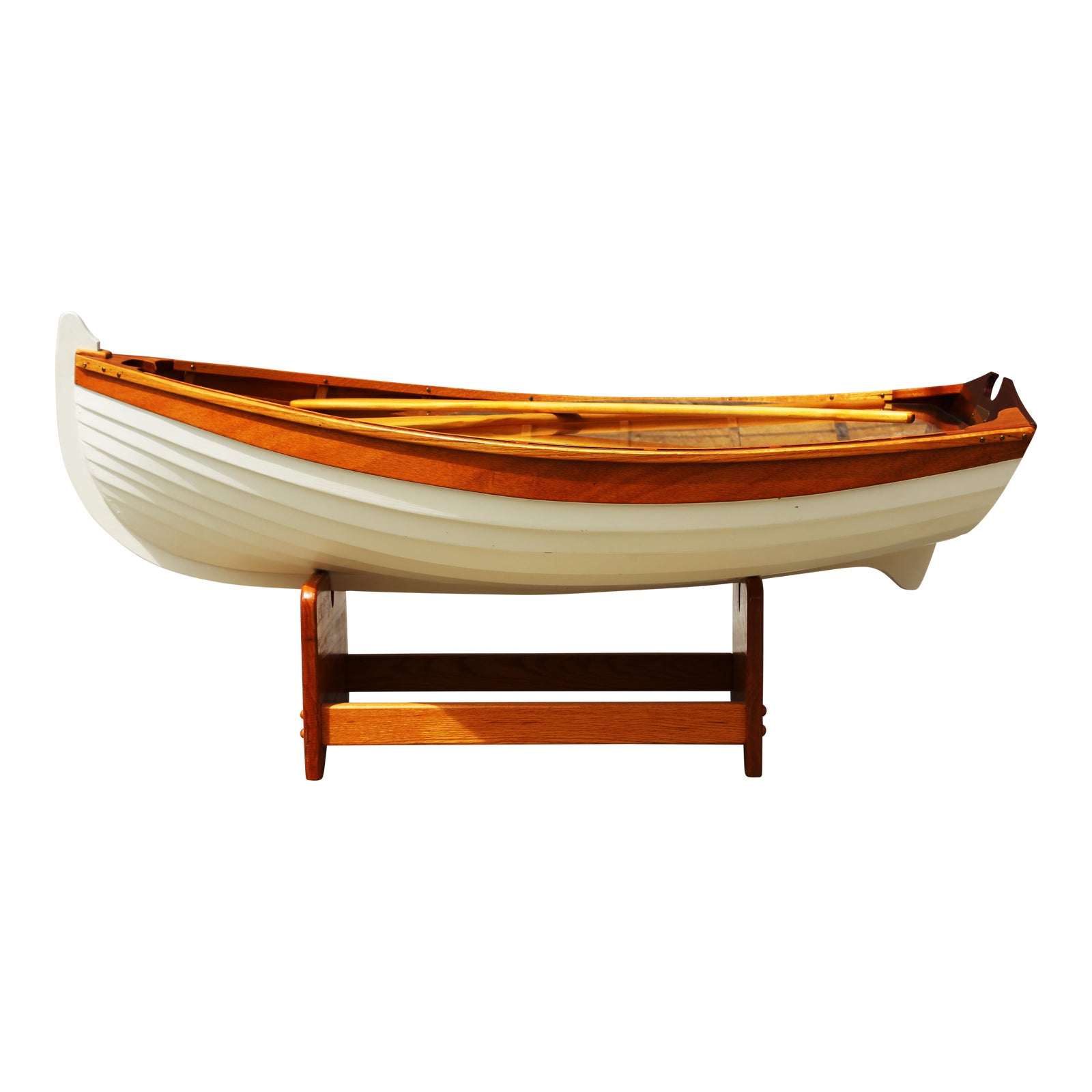 1970s Nautical Handmade Wooden Rowboat Coffee Table Chairish