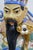 3 Ceramic Fu Lu Shou Star Gods Good Fortune Prosperity Longevity Statues 23" For Sale - Image 9 of 16