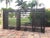 Custom made Italianate style iron wine racks. Flower motif detail, beautiful gunmetal color. These wine racks will hold up...