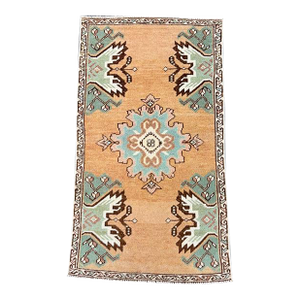 Turkish Vintage Runner Rug 3'9" x 11'3" #17080