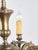 2000 - 2009 Low Brass 8-Arm Chandelier For Sale - Image 5 of 7