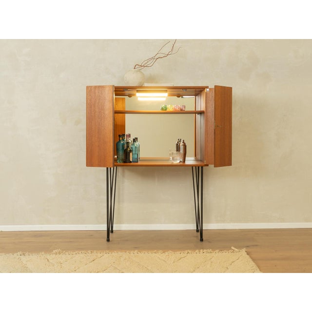 WK Möbel Illuminated Bar Cabinet from WK Möbel, 1960s For Sale - Image 4 of 11