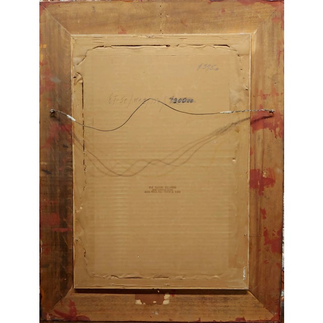 Josef Presser -Portrait of 3 Figures -Painting For Sale - Image 9 of 10