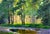 Oil Painting Morning Park Serdyuk Boris Petrovich For Sale