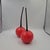 Richard "Dick" Huss Art Glass Large Handblown Cherry Sculptures Set of 2 For Sale - Image 15 of 17