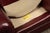 Vintage Tufted Leather Churchill Chair With Ottoman in Burgundy For Sale - Image 9 of 11