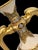 Antique Royal Worcester Porcelain Dolphin Handled Gilt Vase With Pink Pelicans, 1884 #871 Aesthetic Movement For Sale - Image 9 of 14