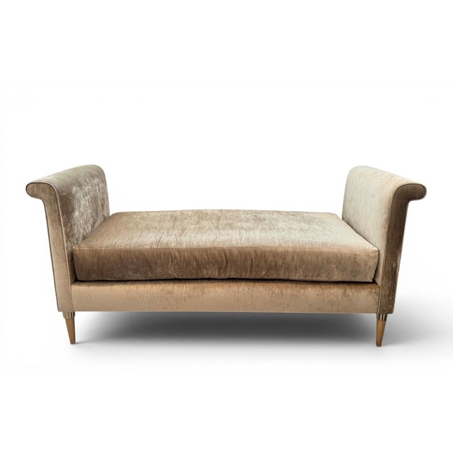 Wood Sally Sirking Lewis for J. Robert Scott Darby Daybed For Sale - Image 7 of 18