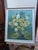 Jean Stratton, Vibrant Daffodils, 1965, Oil Painting on Board, Framed For Sale - Image 9 of 12