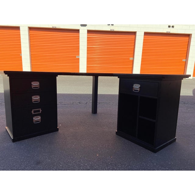 Pottery Barn Bedford Desk For Sale - Image 9 of 13